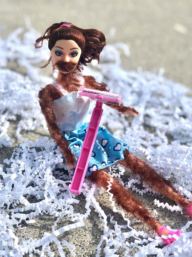 Shave cheap me barbie