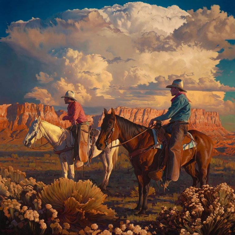 Cowboys And Indians: Incredible Western Paintings By Mark Maggiori ...