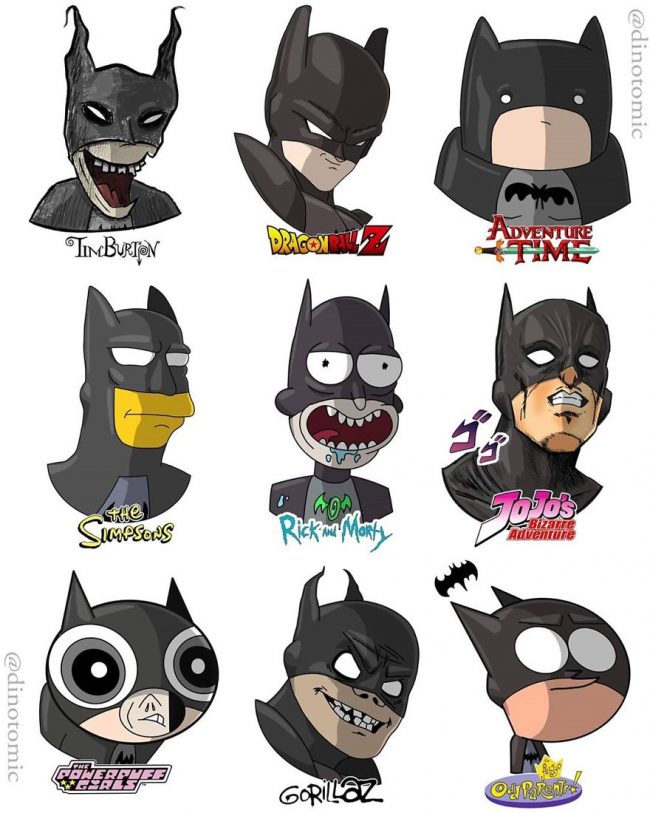 Artist Fuses Together The Most Beloved Cartoon Characters, And The ...