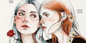 Artist Creates Sensual Portraits Characterised By The Female Presence Of Empowering Women