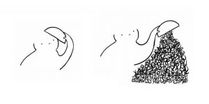 Minimalistic Illustrations That Tackle Mental Health By “Worry Lines”