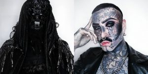 A Canadian Artist Is Transforming His Look with Extreme Plastic Surgeries and Tattoos to Fulfill His Dream of Becoming a Gothic Vampire