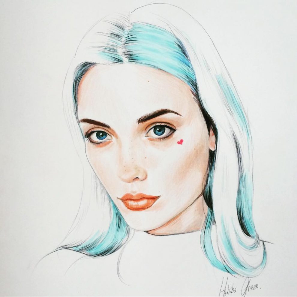 Artist Creates Sensual Portraits Characterised By The Female Presence ...