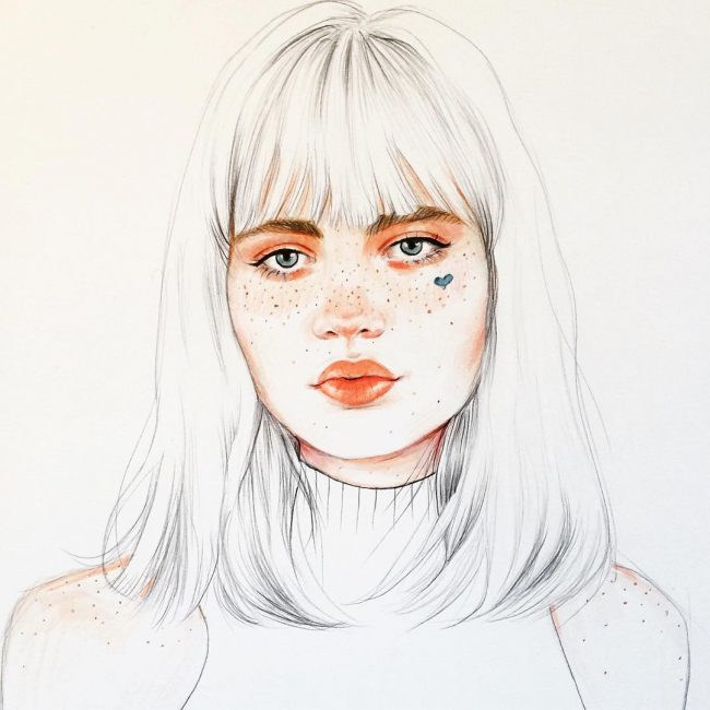 Artist Creates Sensual Portraits Characterised By The Female Presence ...