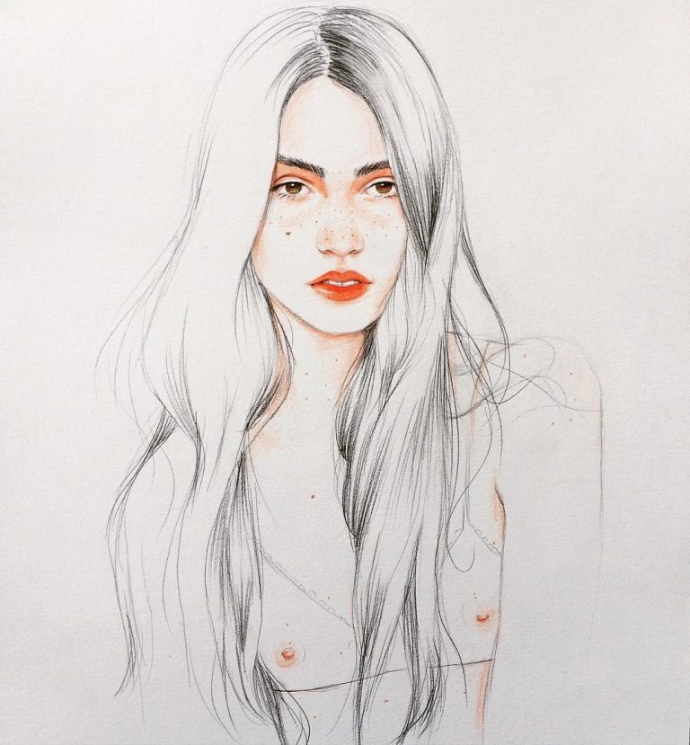 Artist Creates Sensual Portraits Characterised By The Female Presence ...