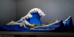 The World’s Youngest-Ever Lego Certified Professional Just Made this 50,000 piece Great Wave