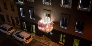 Photographer Invited Locals To Decorate Their Balconies For Christmas, Here Are The First 8 Original Decorations