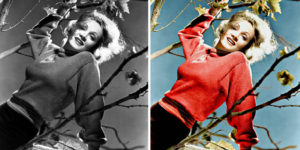 This Guy Used AI To Colorize Hollywood Stars Of The Golden Age And Here's What He Got In Only A Few Seconds