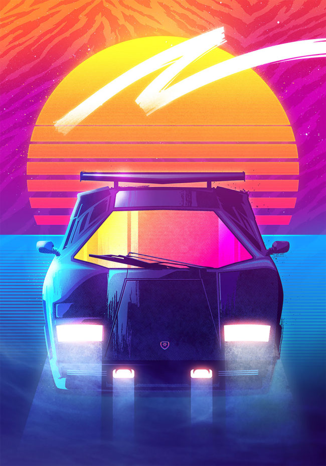 “Someone Else’s Dream”: ’80s-Inspired Illustrations by James White ...