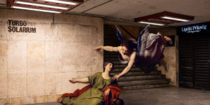 Saddened By The Empty Streets Of Budapest During Lockdown, This Artist Filled The City With People From Classical Paintings