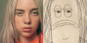 Hilariously Bad Celebrity Portraits by Twitter Picasso