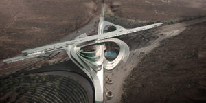 Hyperloop Mojave Desert Campus by Panda Labs: Architecture in a Constant Evolution of Adaptation and Regeneration