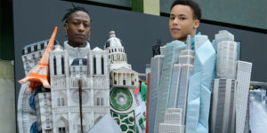 Fashion Designer Creates Paris Landmark and Skyscraper Puffer Jackets for Louis Vuitton
