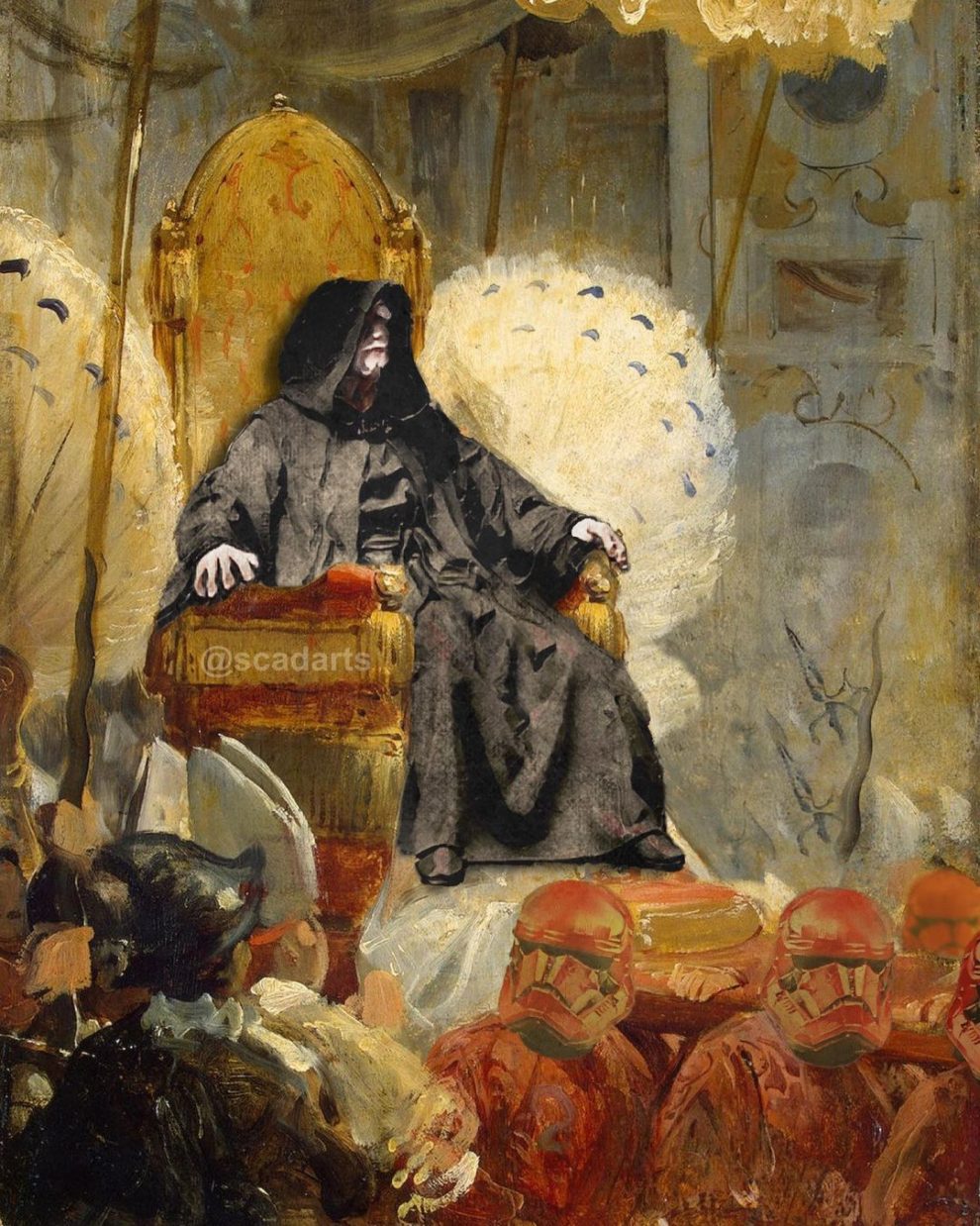 This Artist Paints Icons from Star Wars as Renaissance War Generals and ...