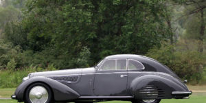 Brutal 1938 Alfa Romeo 8C 2900B Lungo Touring Berlinetta