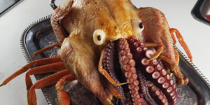 Cthulhu Turkey: It’s a Turkey Stuffed With Octopus That People Actually Make