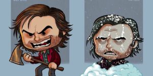 Artist Illustrates How Our Favorite Characters Have Changed In Adorable Illustrations