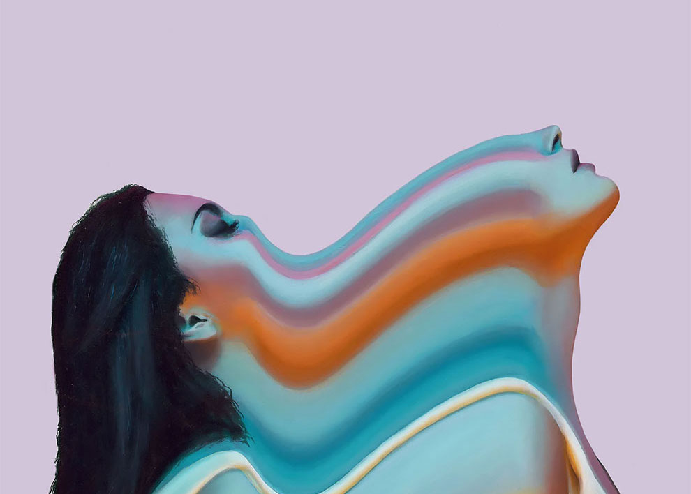 Glitch Portrait Paintings by Joshua Davison - Vimarsana News