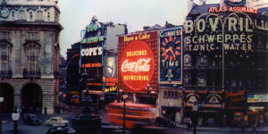 The Making of a Coca-Cola Neon Sign for Piccadilly Circus, 1954