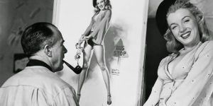 Before She Was Famous, Marilyn Monroe Was Paid Just $10 an Hour to Pose for Pin-up Artist Earl Moran in the Late 1940s