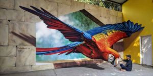 Talented Street Artist Bends Reality With His Three-Dimensional Illusions