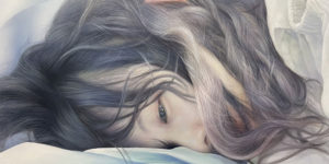 In Astonishingly Realistic Painting, Artist Hiroki Okuma Spent Months Just on His Model’s Hair