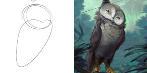 Sketch Vs. Final: Artists Show The Huge Difference Between Their Sketches And Finished Artwork