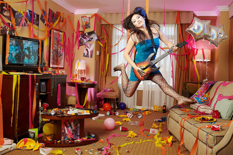 The Guinness World Records Winners in Colorful Shots by The