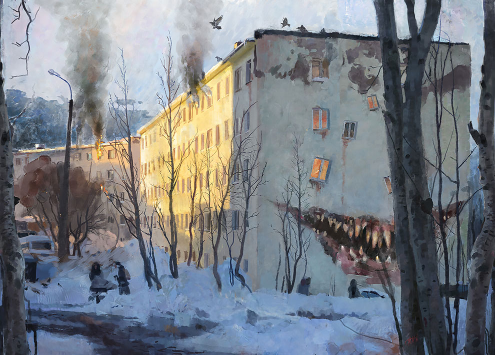 Клим новосельцев картины