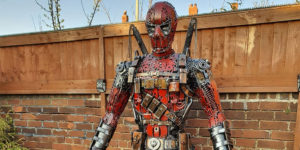Amazing Deadpool Metal Sculpture Is a True Work of Art