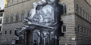 Artist JR Has Symbolically ‘Reopened’ a Shuttered Florence Museum With a Photocollage of Its Interior on the Facade