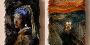 Artist Transforms Famous Paintings Into Realistic 3D Furry Artworks