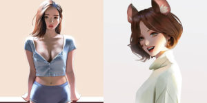 Expressive and Stylish Female Portraits by Wonbin Lee