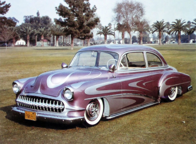 Vintage Photos of Stunning Custom Cars Painted by Larry Watson in the ...