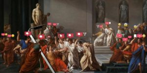 Digital Artist Reimagines Famous Paintings In Today’s Context Of Technology And Social Media