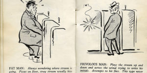 Early 1950s Tijuana Bible, a Humorous Pamphlet About Urination