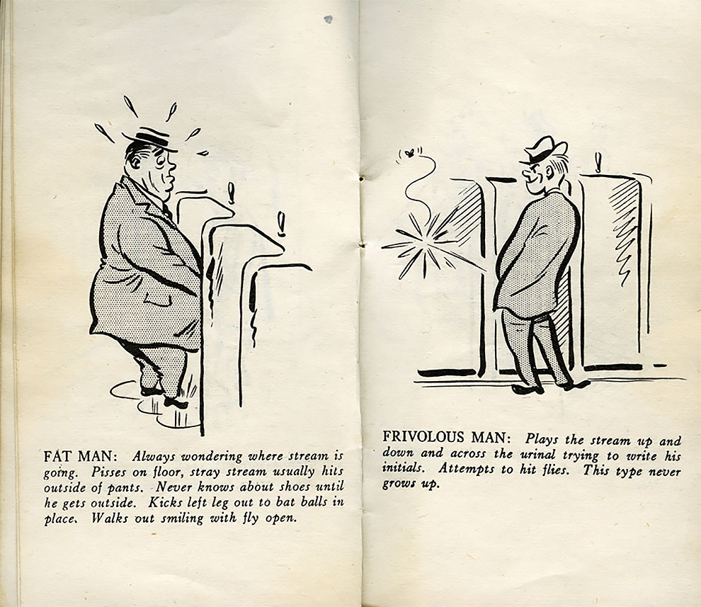 Early 1950s Tijuana Bible A Humorous Pamphlet About Urination Design You Trust