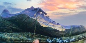Artist Turns Discarded Trash Into Beautiful Landscapes That Match The Scenery