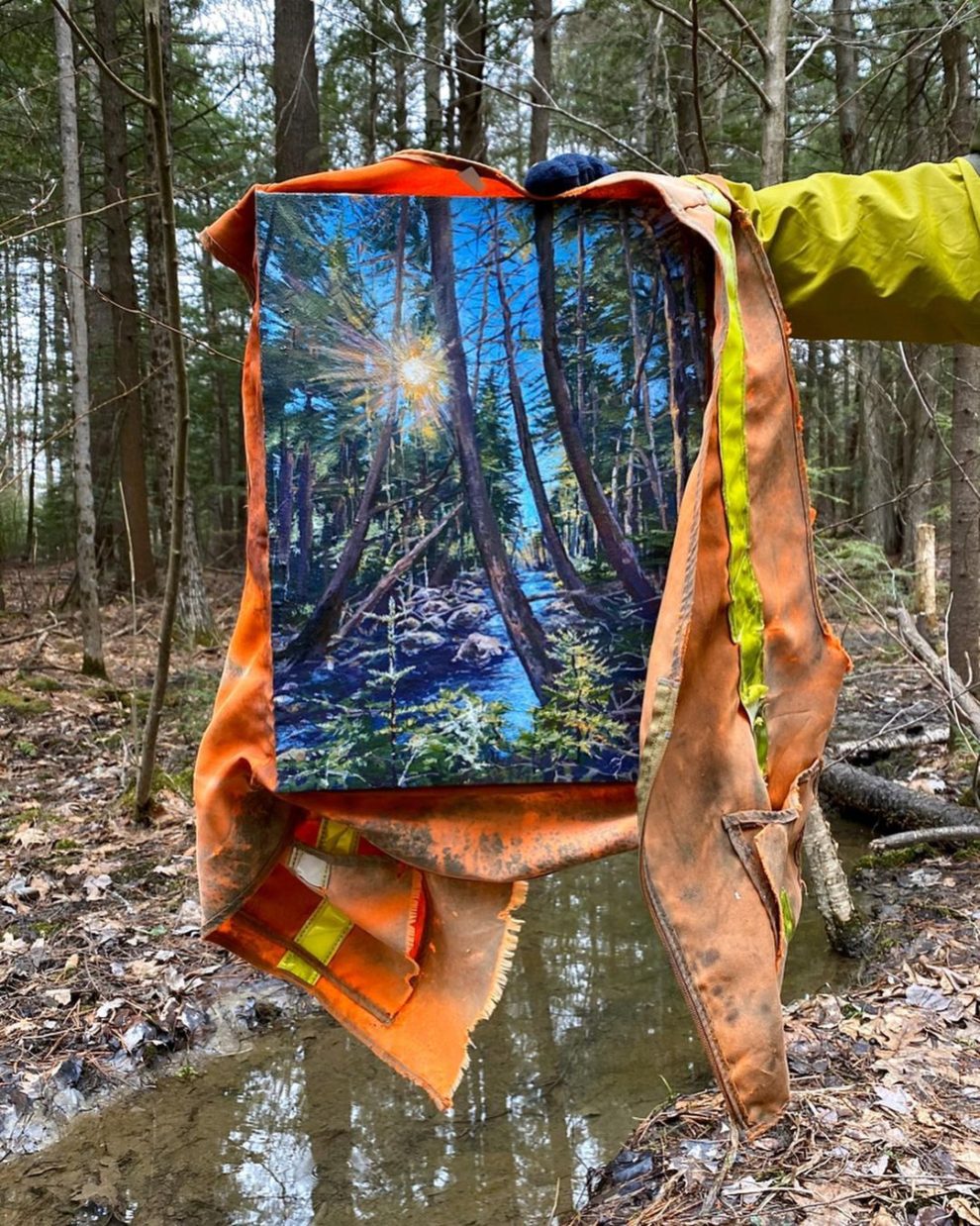 Artist Turns Discarded Trash Into Beautiful Landscapes That Match The