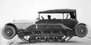 Wolseley-Vickers “Wheel-Cum-Track” Car, 1926