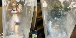 Japanese Modeler Shows a Clever 100-Yen Store Trick to Turn Your Figures Into Frozen Prisoners and Warriors