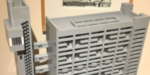 Artist Spent 2 Years and 10,000 Lego Pieces Building This Brutalist House