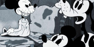 Artist Places Iconic Horror Characters Into Classic Disney’s Mickey Mouse Cartoons