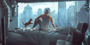 Love in Plexiglass: The Superb Concept and 3D Cyberpunk Artworks of Darius Puia