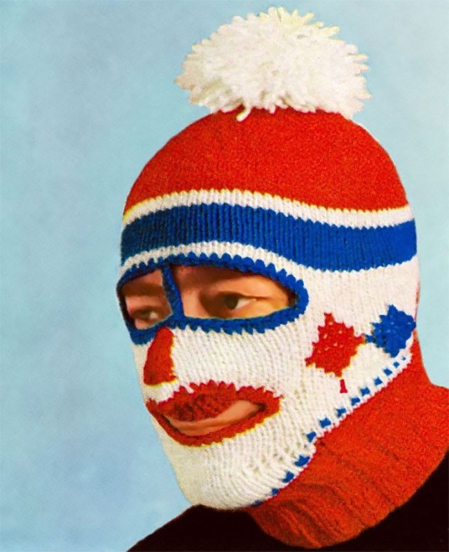 Weirdly Wonderful Vintage Balaclava Knitting Patterns From the 1960s ...