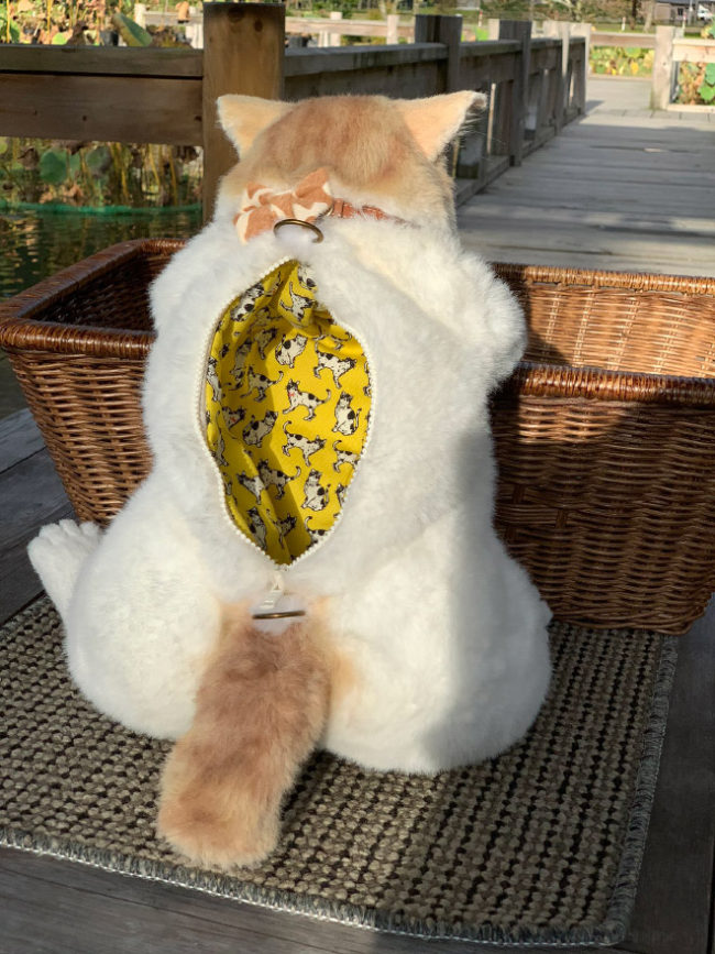 Cat Backpack That Looks Like a Real Live Cat » Design You Trust ...