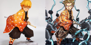 Artist Turns Generic Figurines into Ultra-Realistic Sculptures of Anime Characters