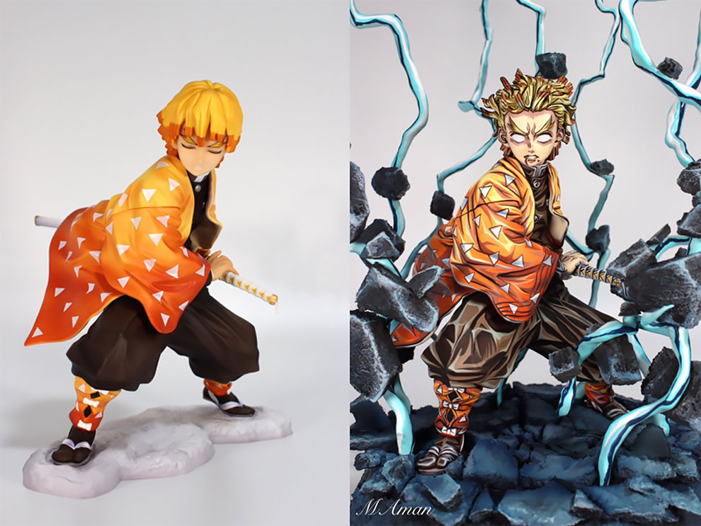 Artist Turns Generic Figurines into Ultra-Realistic Sculptures of Anime  Characters » Design You Trust