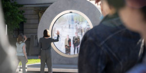 PORTAL: An Interactive Bridge to Unity Connects Two Countries