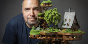 Aerial Photographer Created A Miniature Utopian Village And It Took Him 2 Years To Finish